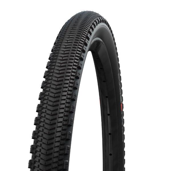 Schwalbe G-One Overland Tyre - 700c - 45c - Yes - Addix Speedgrip - Super Ground - E-50 - Medium - Medium Duty Protection - Folding - Black - Image 1