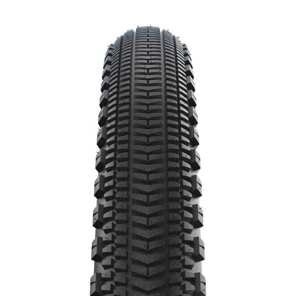 Schwalbe G-One Overland Tyre - 700c - 45c - Yes - Addix Speedgrip - Super Ground - E-50 - Medium - Medium Duty Protection - Folding - Black - Image 2