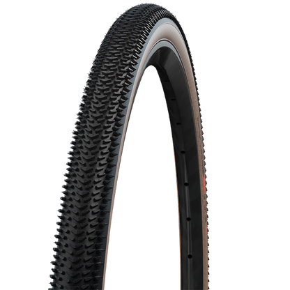 Schwalbe G-One R Tyre - 700c - 45c - Yes - Addix Race - Super Race, V-Guard, E-25 - Light - Light Duty Protection - Tan - Image 1