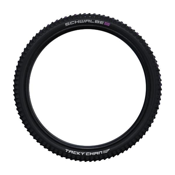 Schwalbe Tacky Chan Tyre - 29 Inch - 2.4 Inch - Yes - Addix Ultra Soft - Super Gravity, E-50 - Light - Light Duty Protection - Black - Image 3