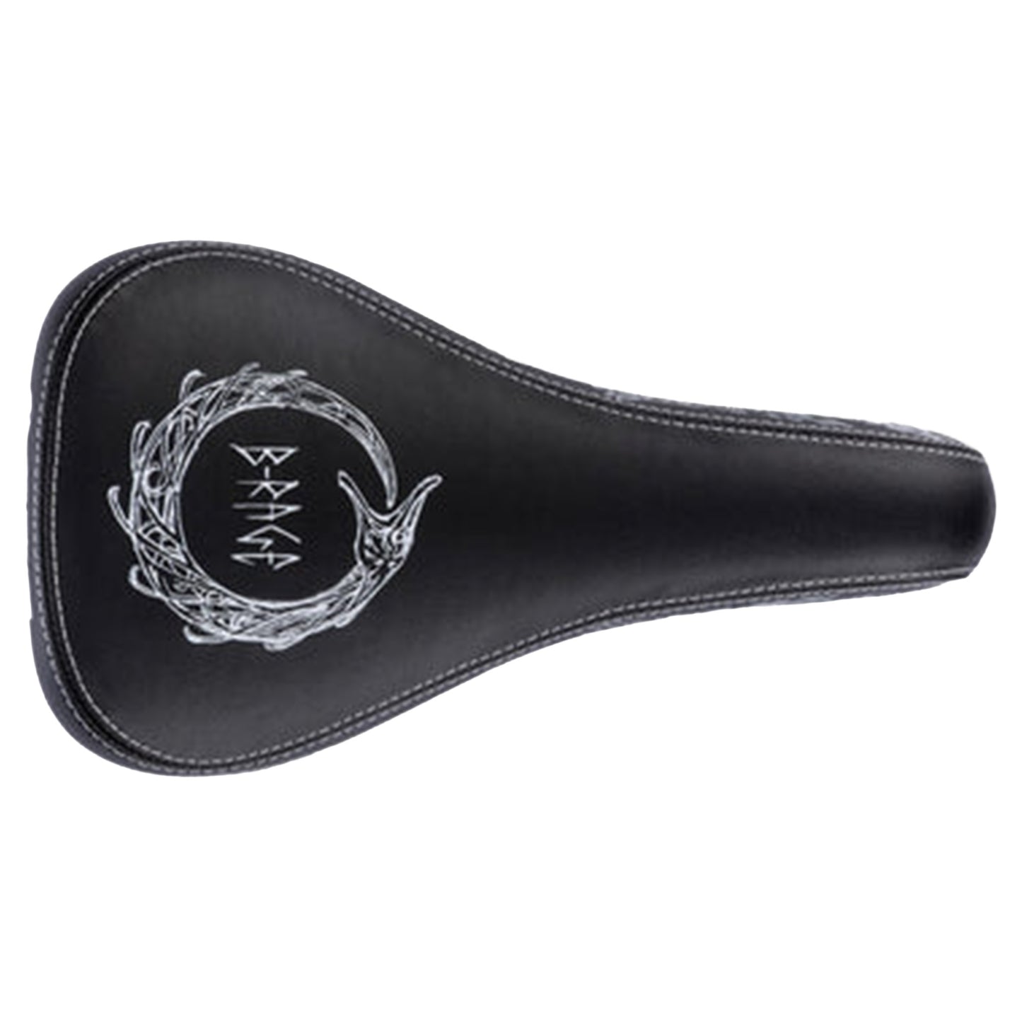 SDG B-Rage Apollo RL Saddle - Cro-Mo Steel - 134mm - Black Cover W/White - Black - Image 4