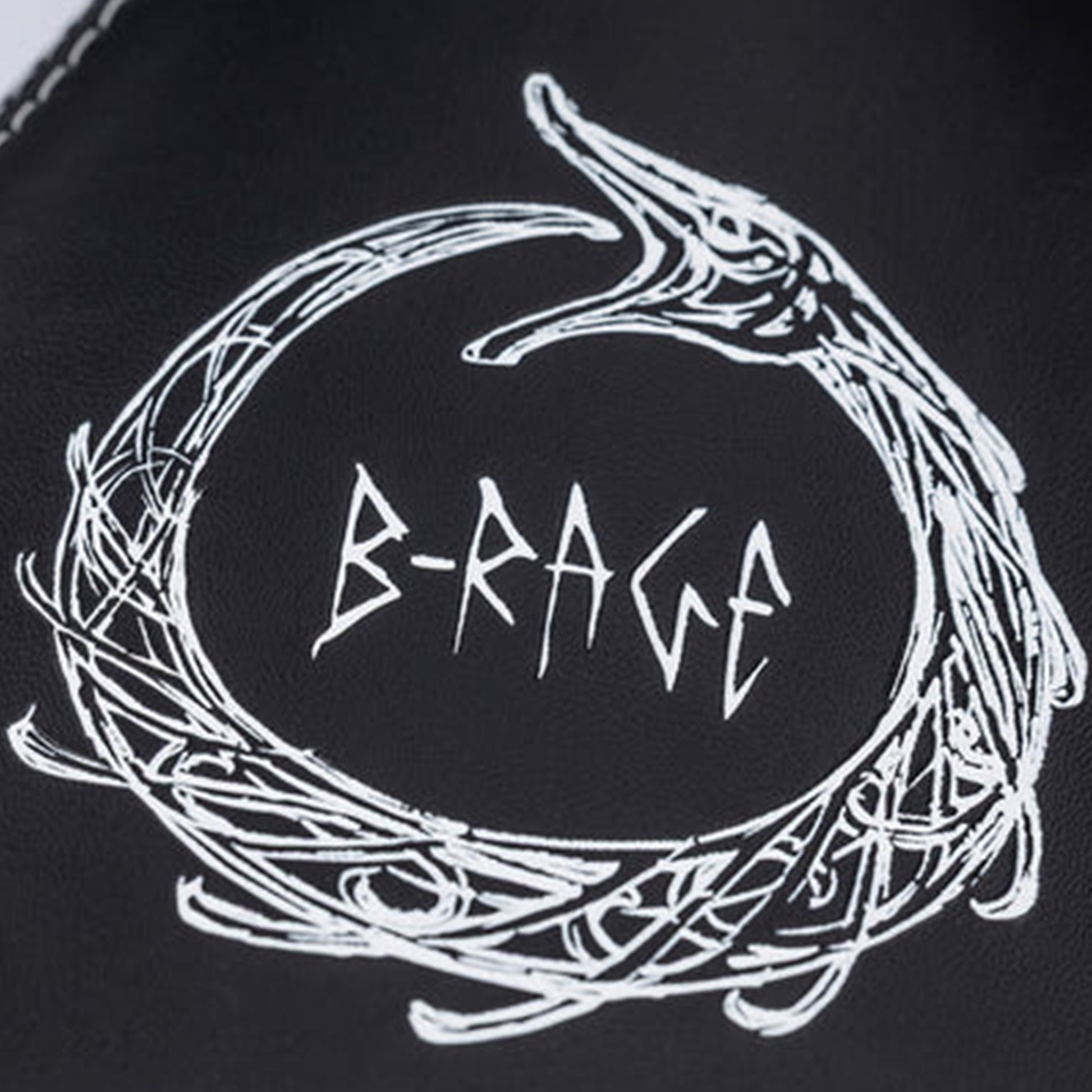 SDG B-Rage Apollo RL Saddle - Cro-Mo Steel - 134mm - Black Cover W/White - Black - Image 5