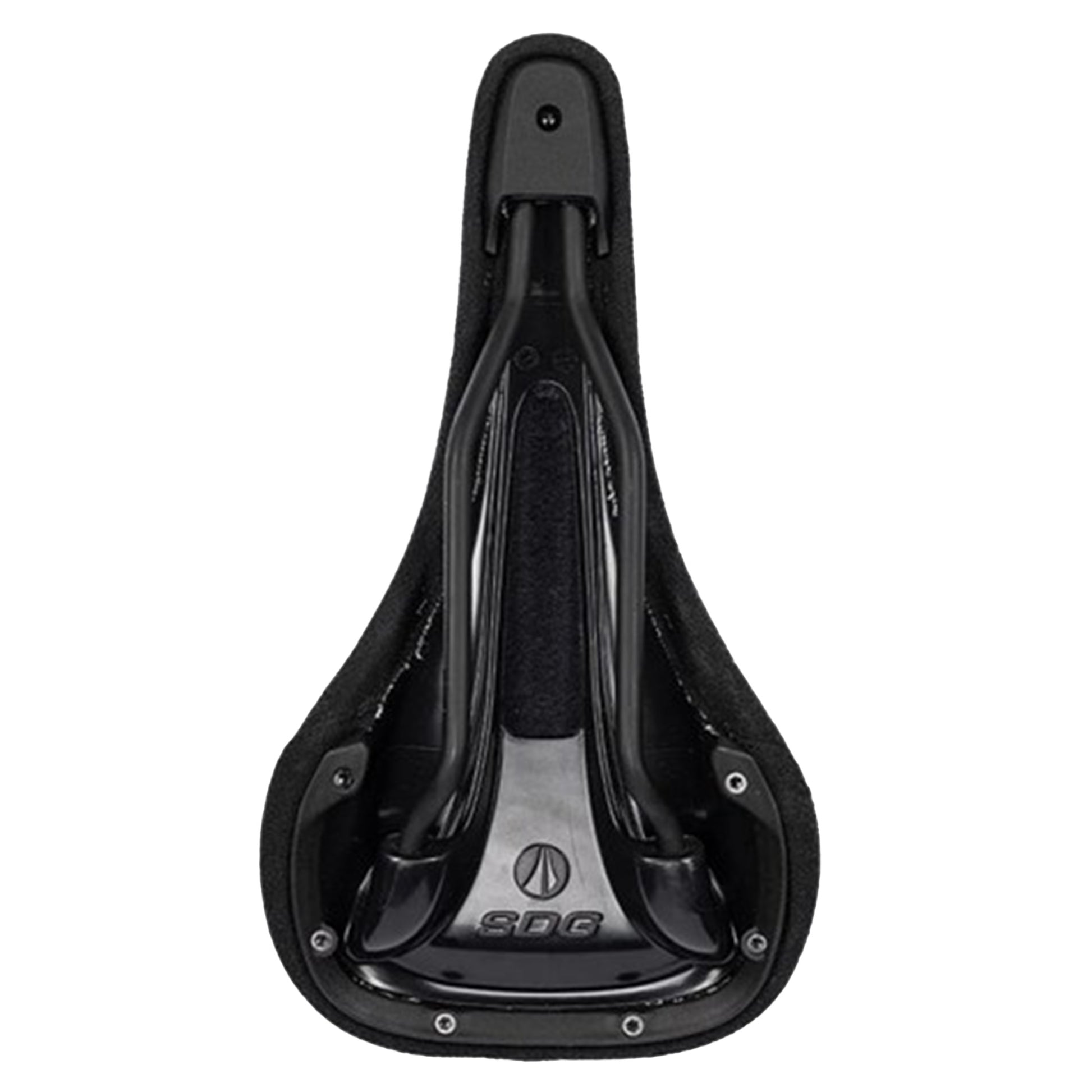 SDG Bel Air V3 Alloy Saddle - Alloy - 140mm - Cow Print - Black - Image 4