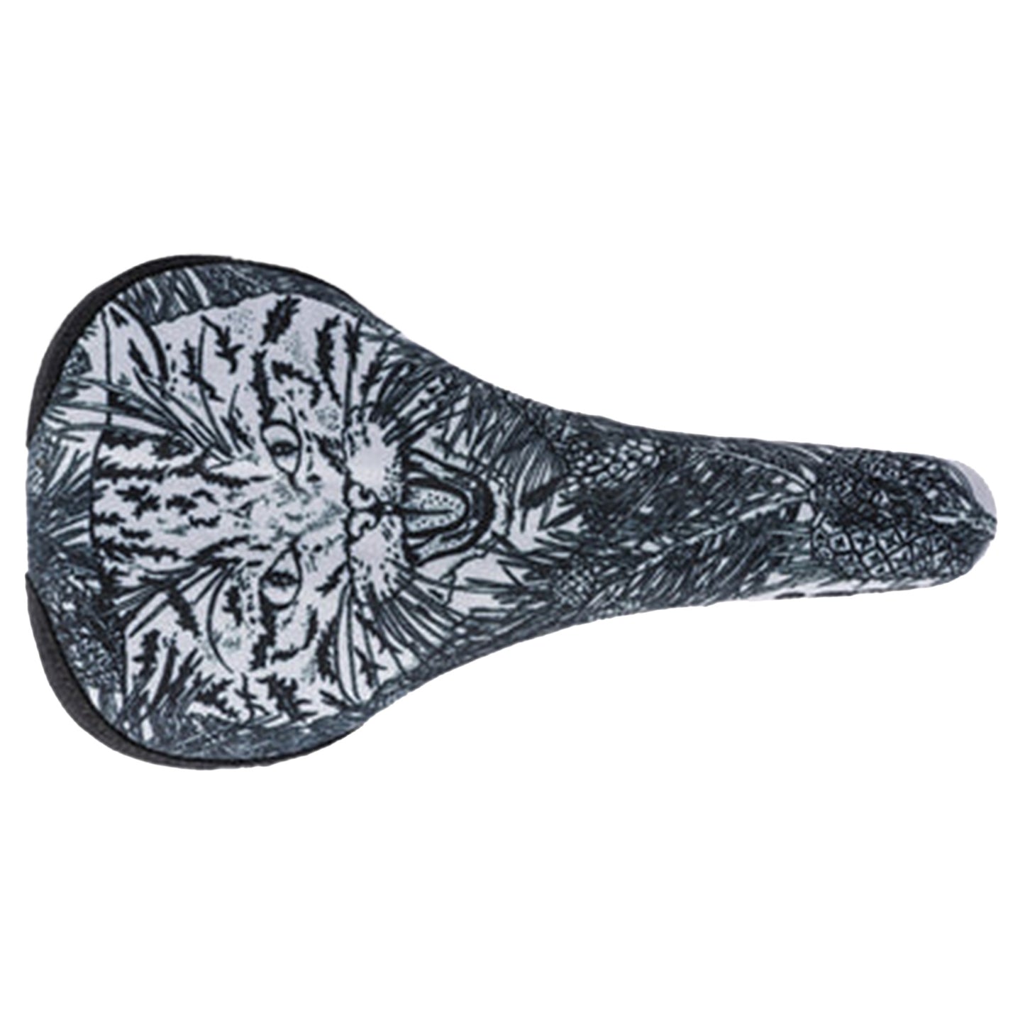 SDG x Cast Bel-Air V3 Kriss Kyle Scottish Wildcat Saddle - Alloy - 140mm - Kriss Kyle Scottish Wildcat - Black - Image 3