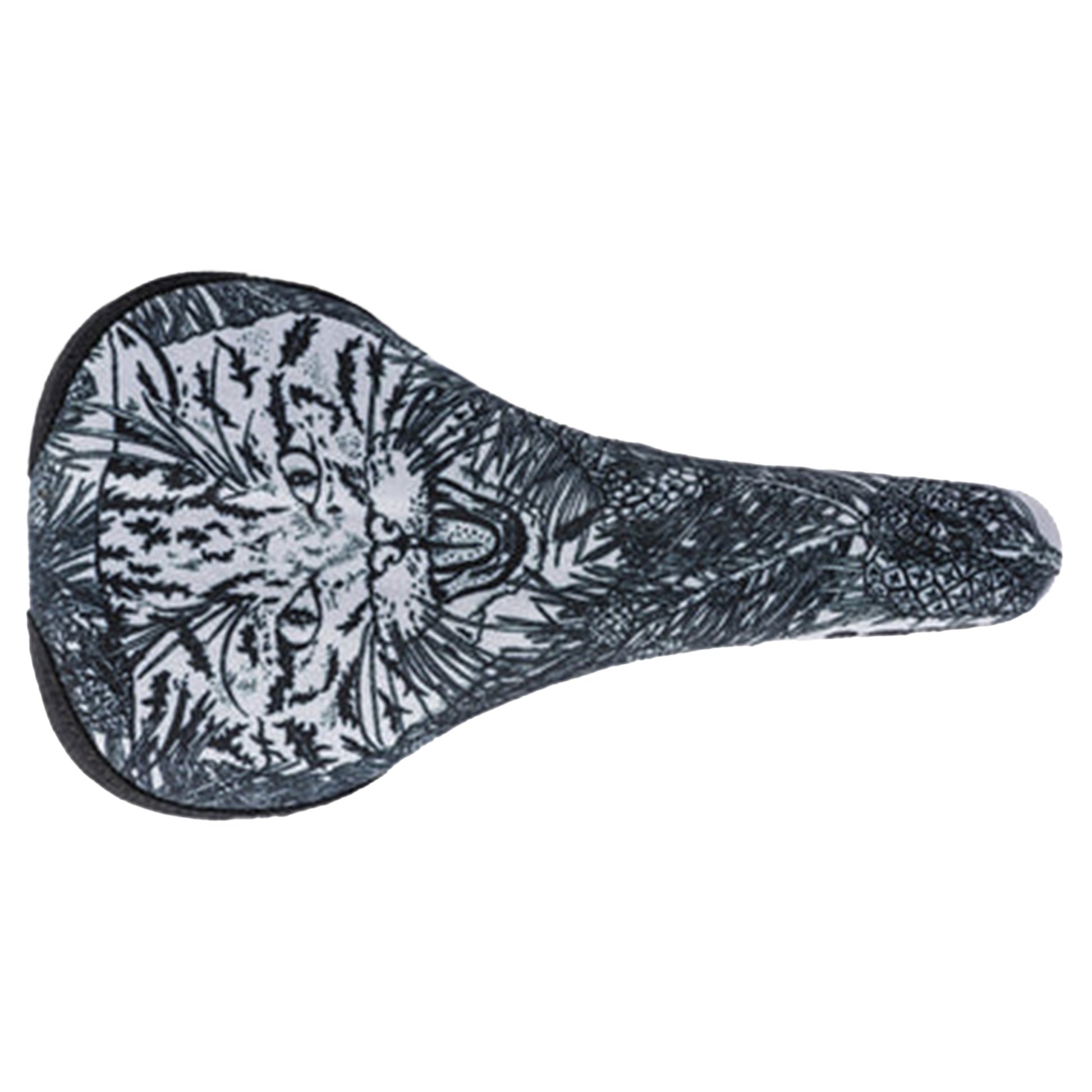 SDG x Cast Bel-Air V3 Kriss Kyle Scottish Wildcat Saddle - Alloy - 140mm - Kriss Kyle Scottish Wildcat - Black - Image 3