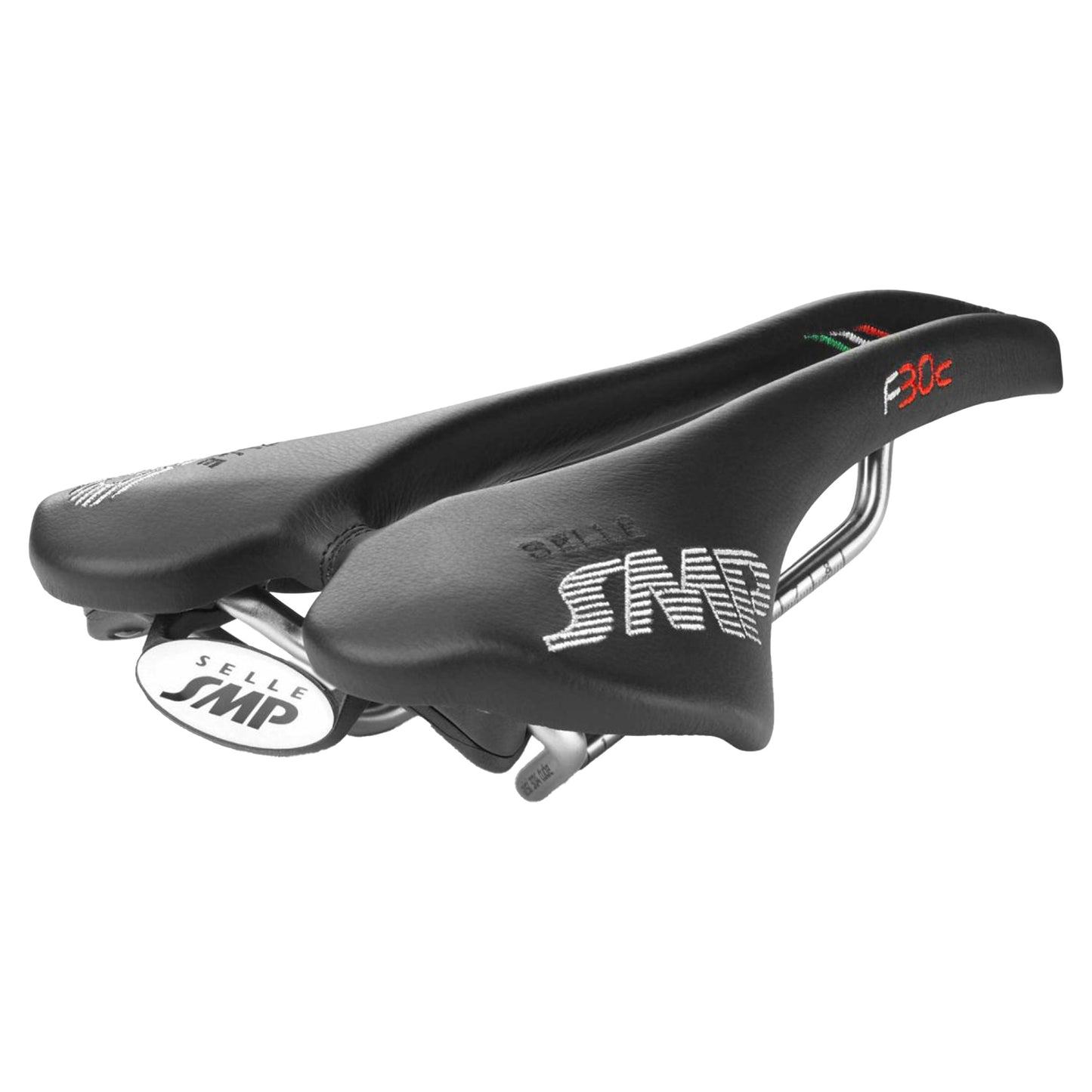 Selle SMP F30C Saddle - Stainless Steel - 150mm - Black - Image 3
