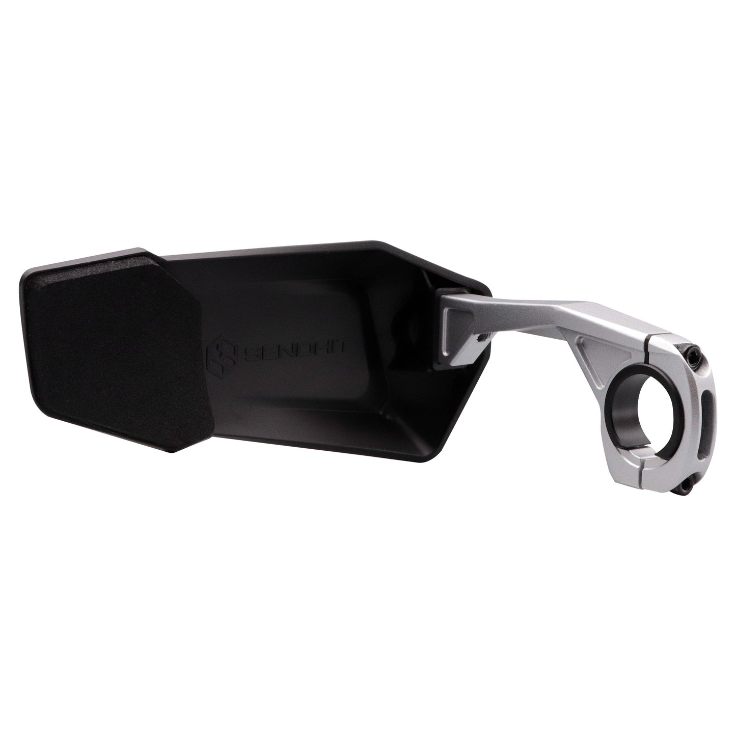 Sendhit Nock MTB Handguards V3 Set - Hand Guards - Black Guards / Silver Brackets - Image 5