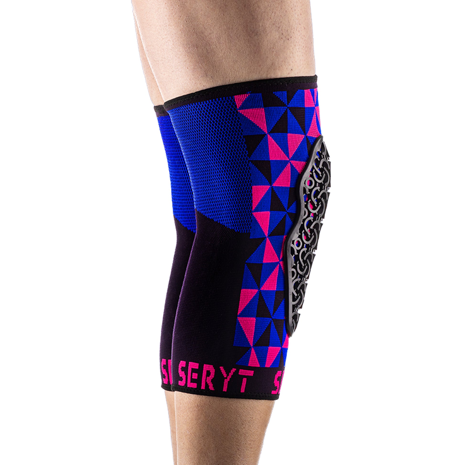 SERYT Flow Knee Pads - L/XL - Arlecchino Pink Blue - Image 2