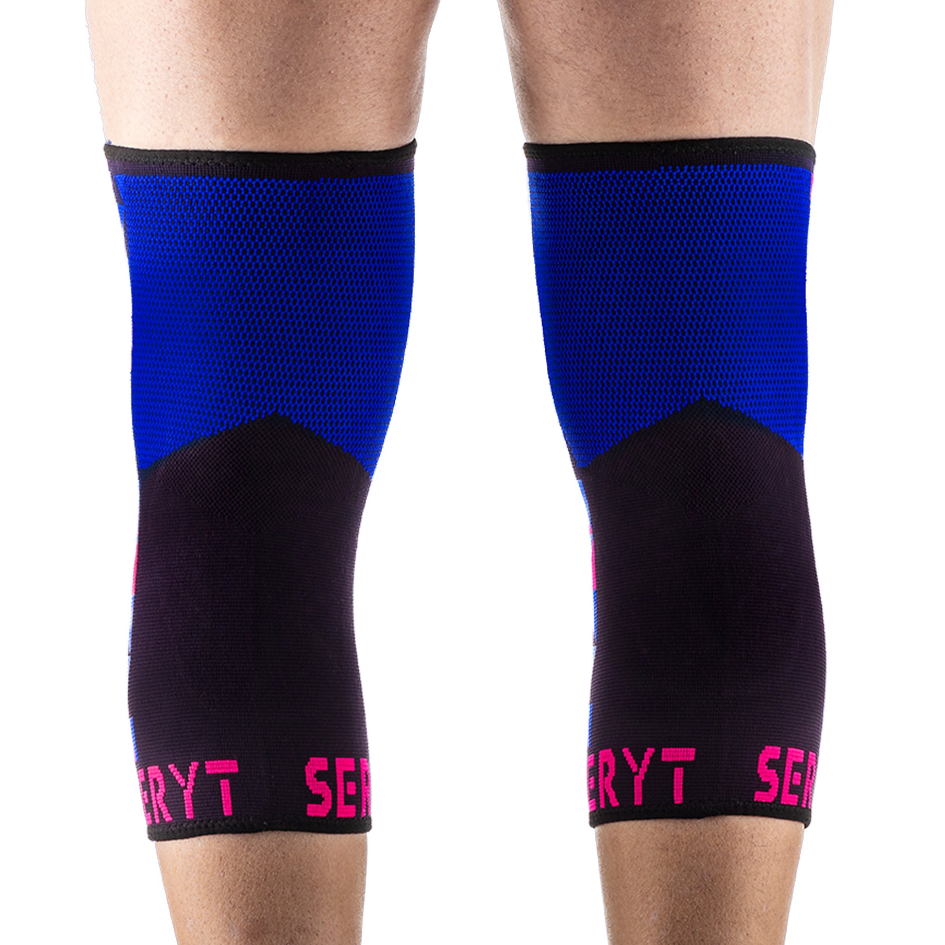 SERYT Flow Knee Pads - L/XL - Arlecchino Pink Blue - Image 3