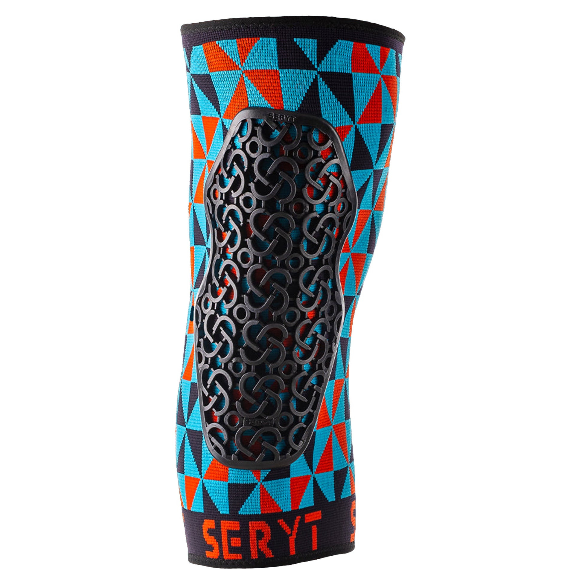 SERYT Flow Knee Pads - M - Arlecchino Light-blue Red - Image 1