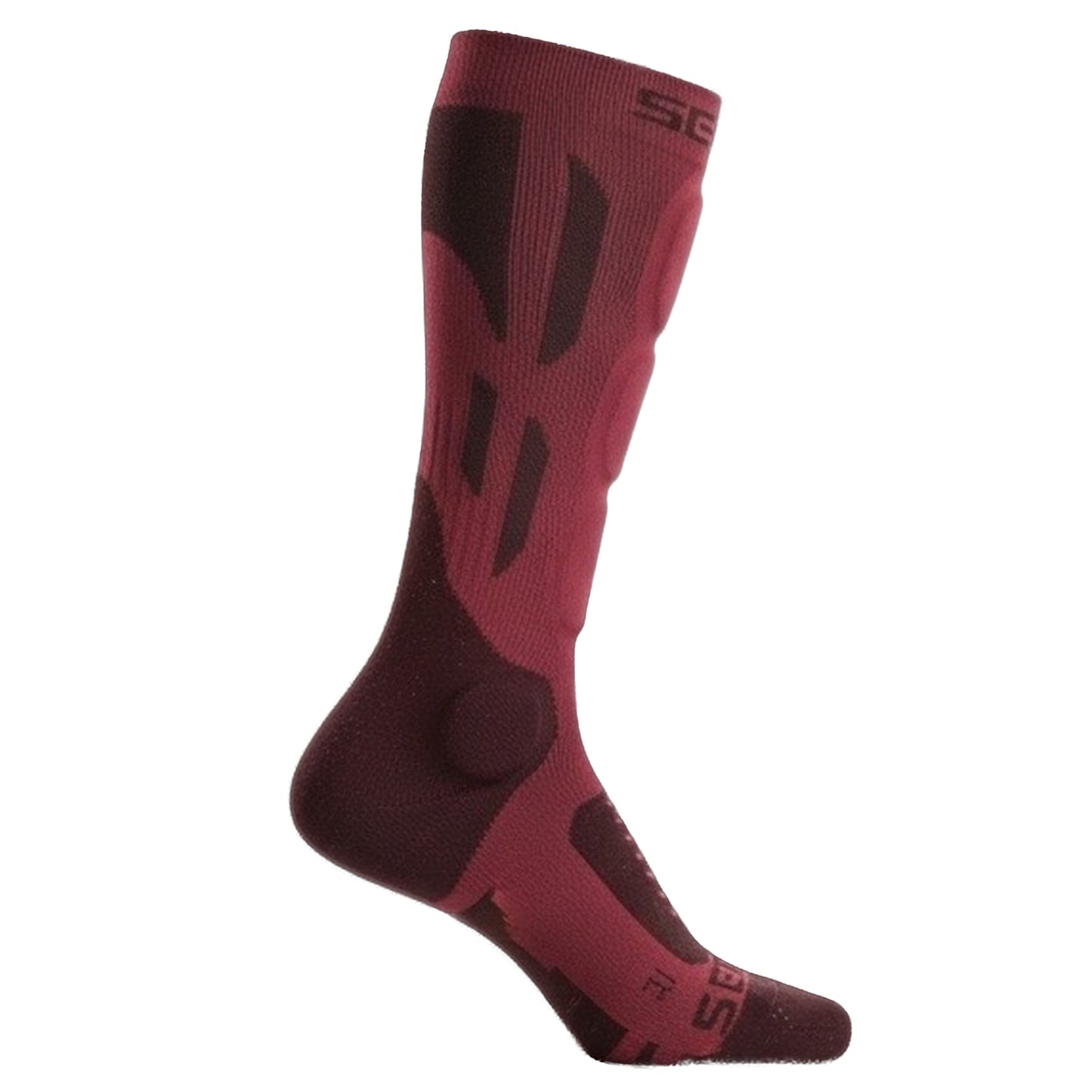 SERYT Shelter Protective Socks - S/M - Dark Red - EU 38-42 - Image 2
