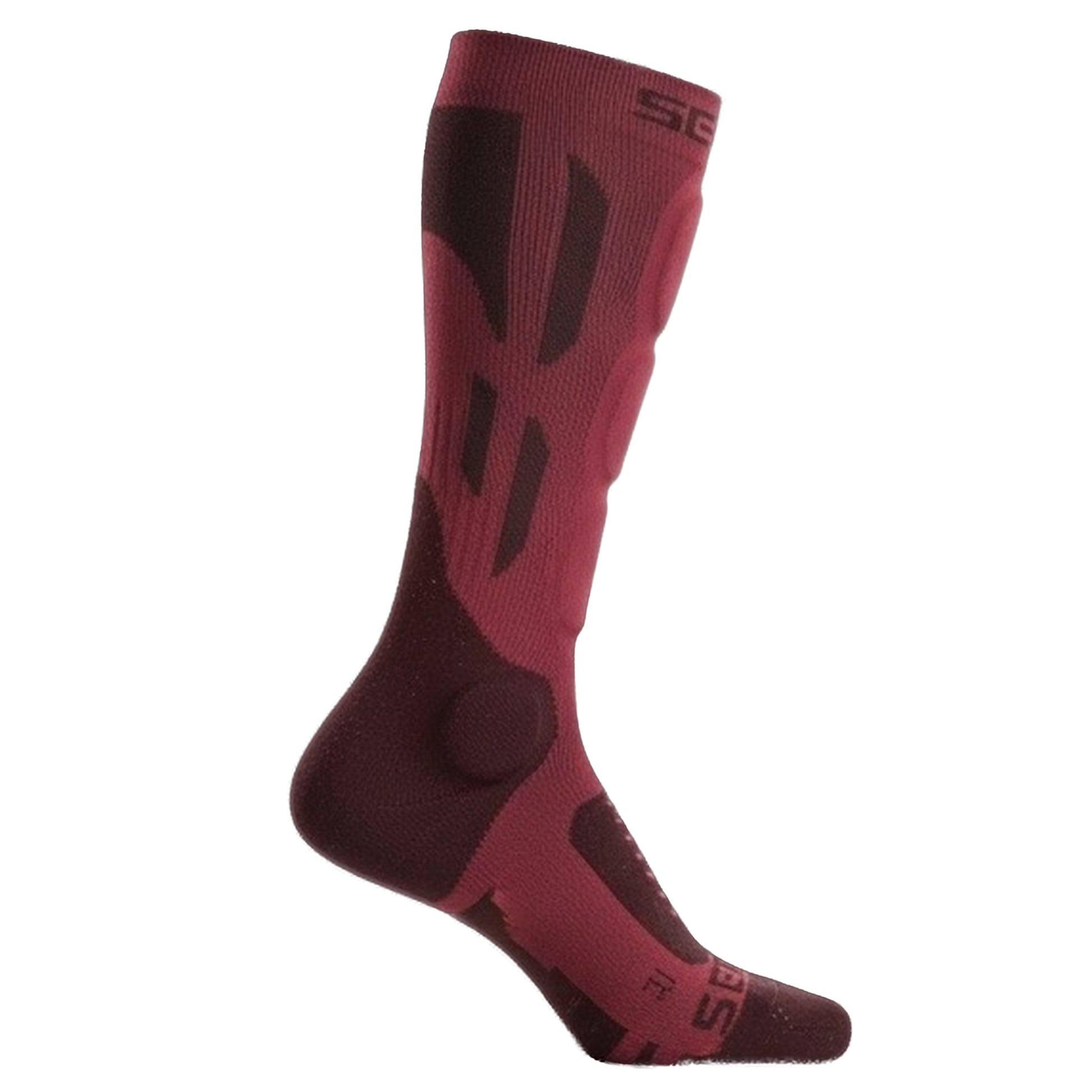SERYT Shelter Protective Socks - S/M - Dark Red - EU 38-42 - Image 2