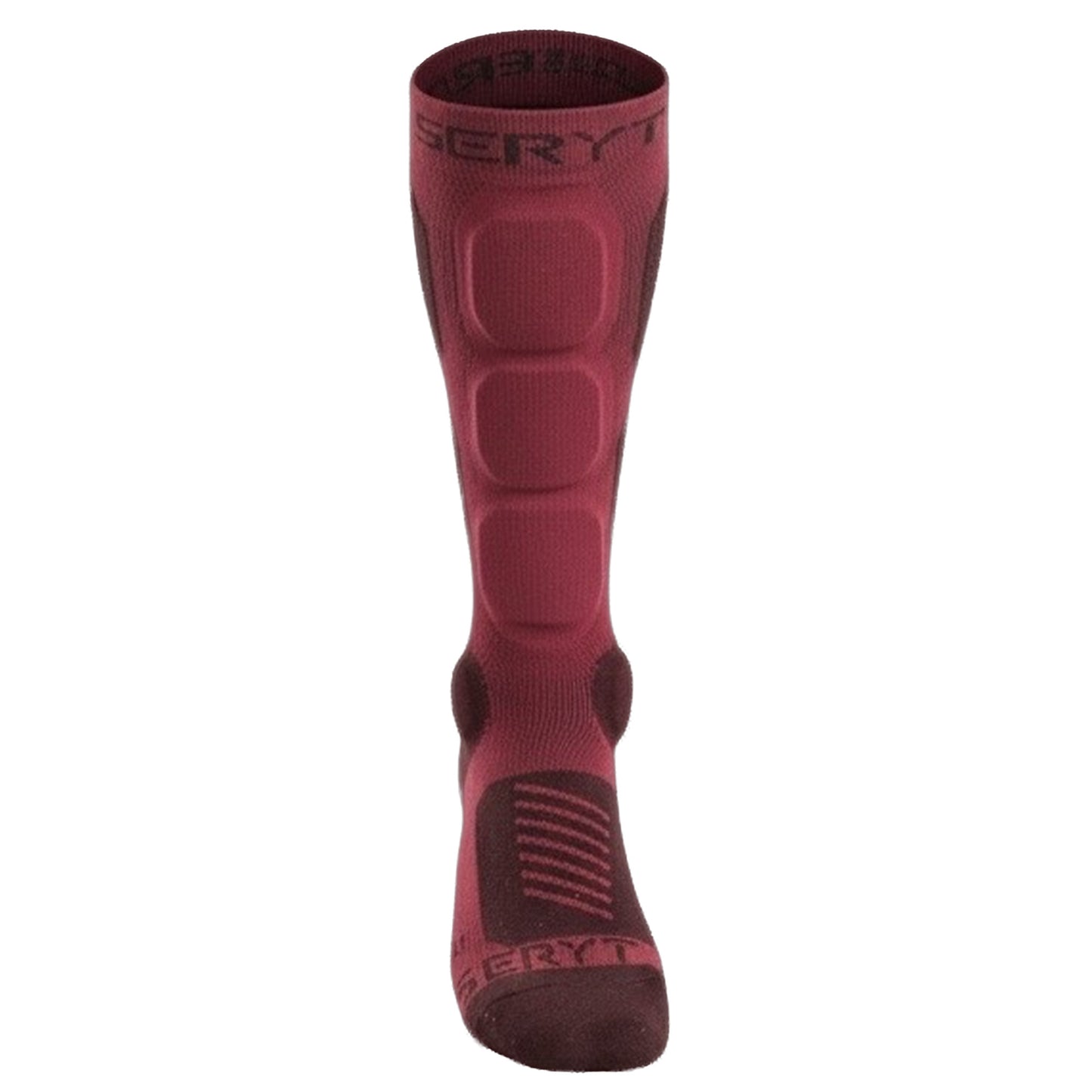 SERYT Shelter Protective Socks - S/M - Dark Red - EU 38-42 - Image 3