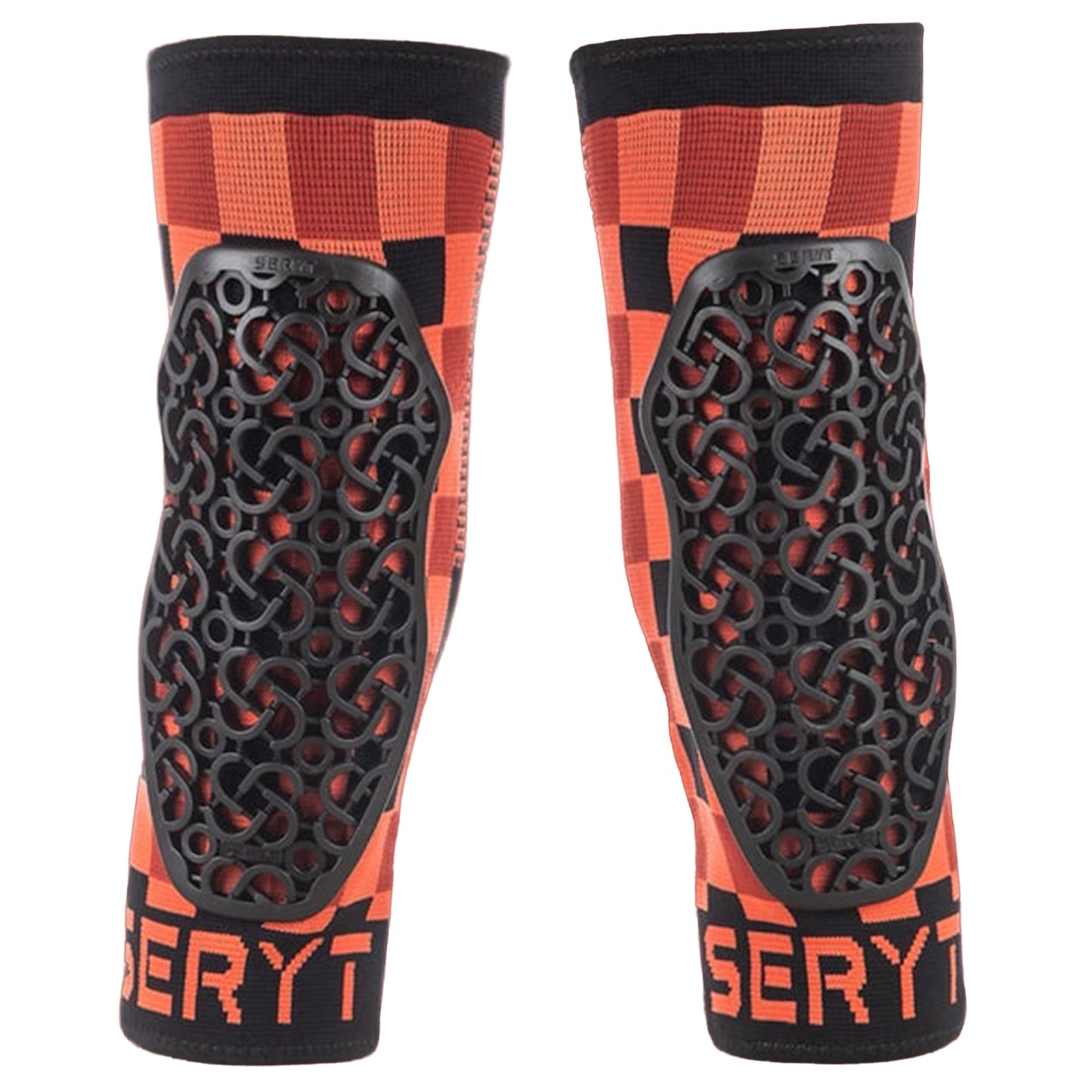 SERYT Youth Knee Pads - L/XL - Checker Red - Image 1
