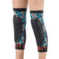SERYT Youth Knee Pads - S/M - Arlecchino Light-blue Red - Image 3