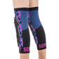SERYT Youth Knee Pads - S/M - Arlecchino Pink Blue - Image 4