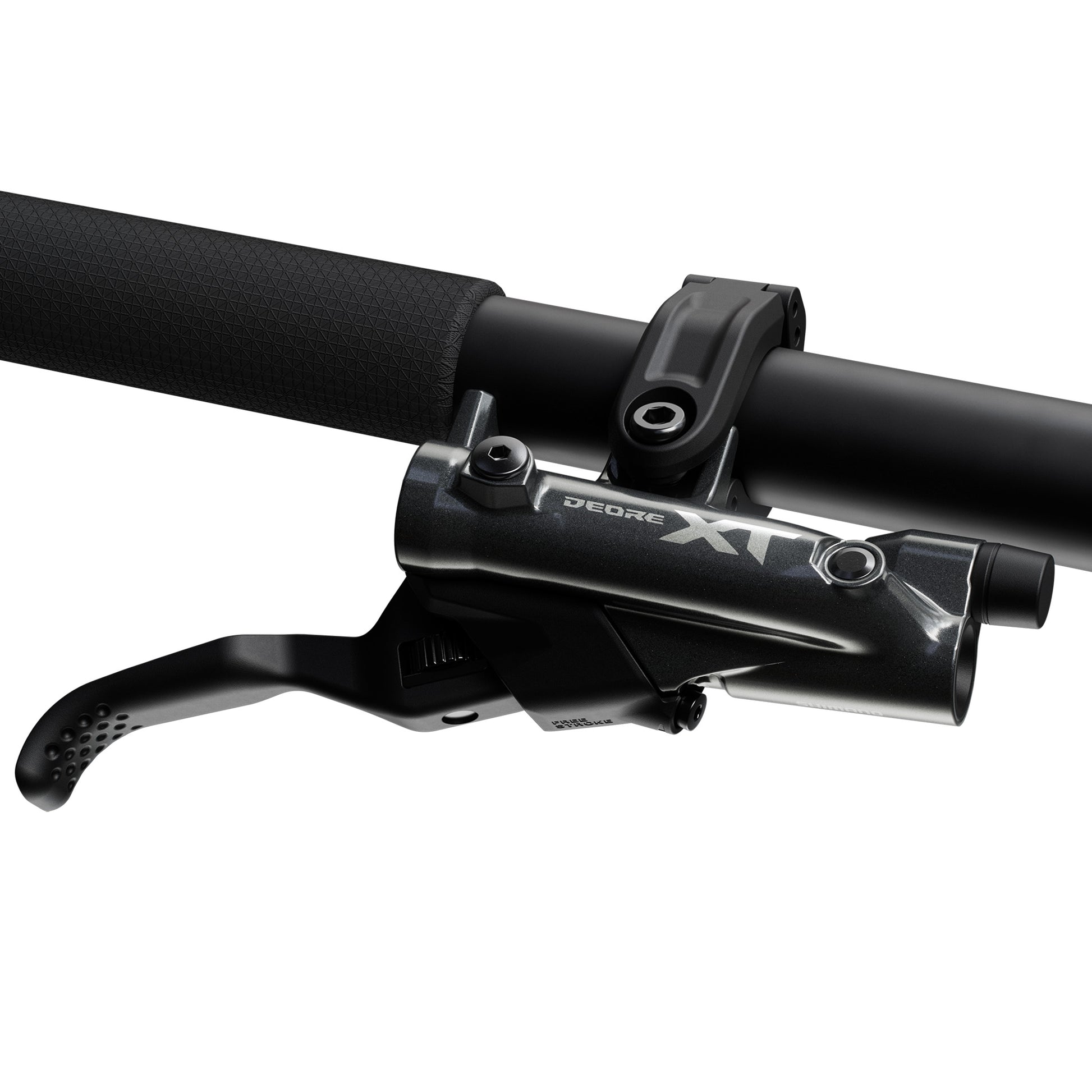 Shimano BL-M8200 Deore XT Brake Lever - Rear - Left Lever - Silver - Image 6