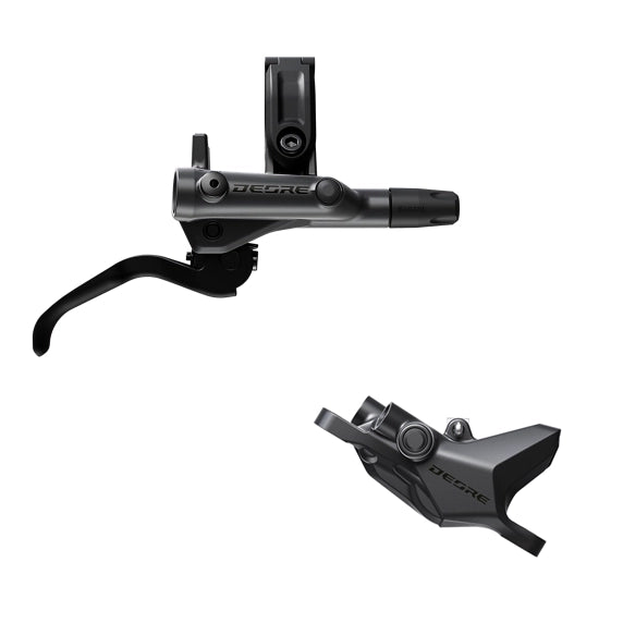 Shimano Deore BR-M6200 Disc Brake With 2 Piston Caliper - Front - Right Lever - 1000mm - Black