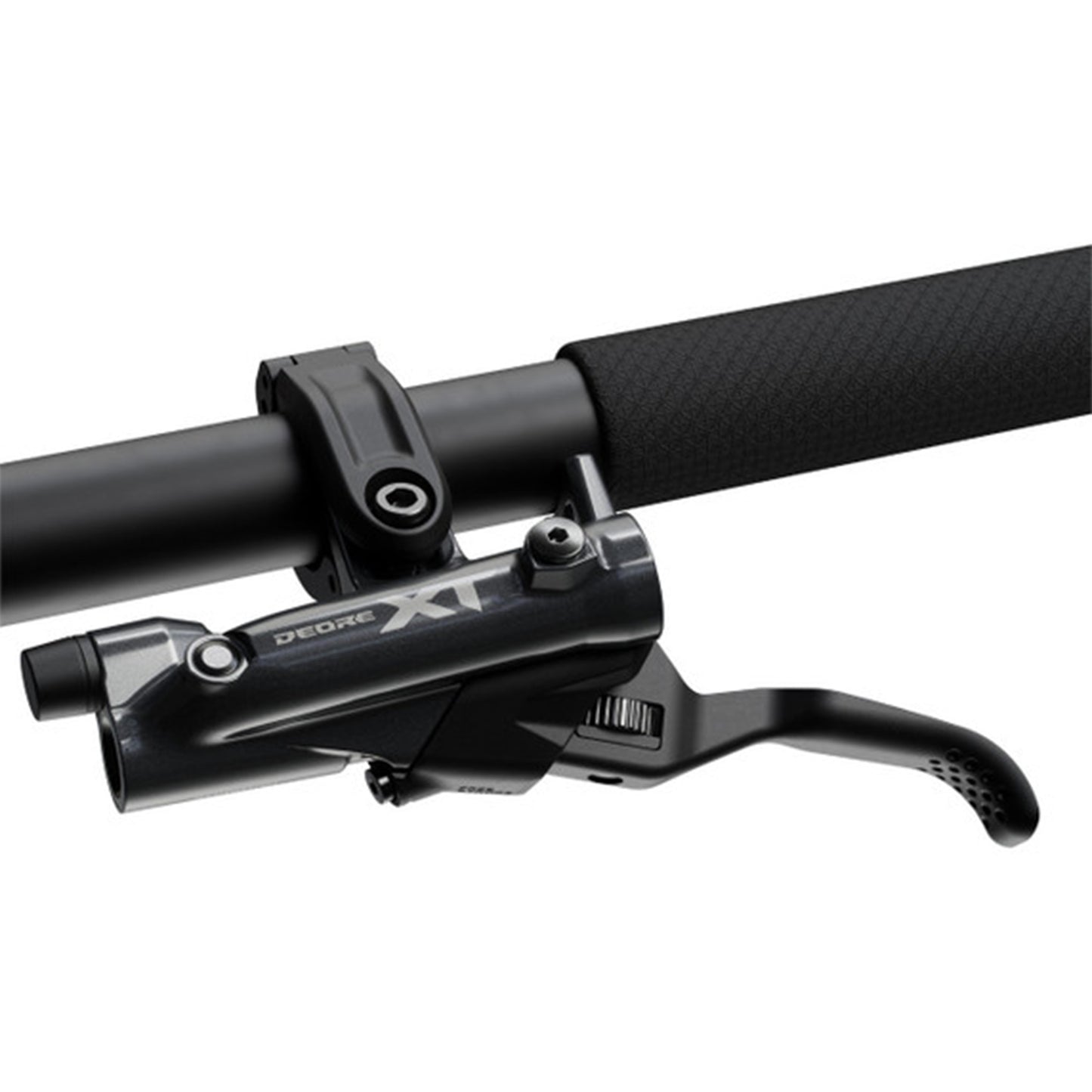 Shimano BR-M8220 XT Trail Disc Brake - Rear - Left Lever - 1700mm - Black - Metal Pad with Fin - Image 4