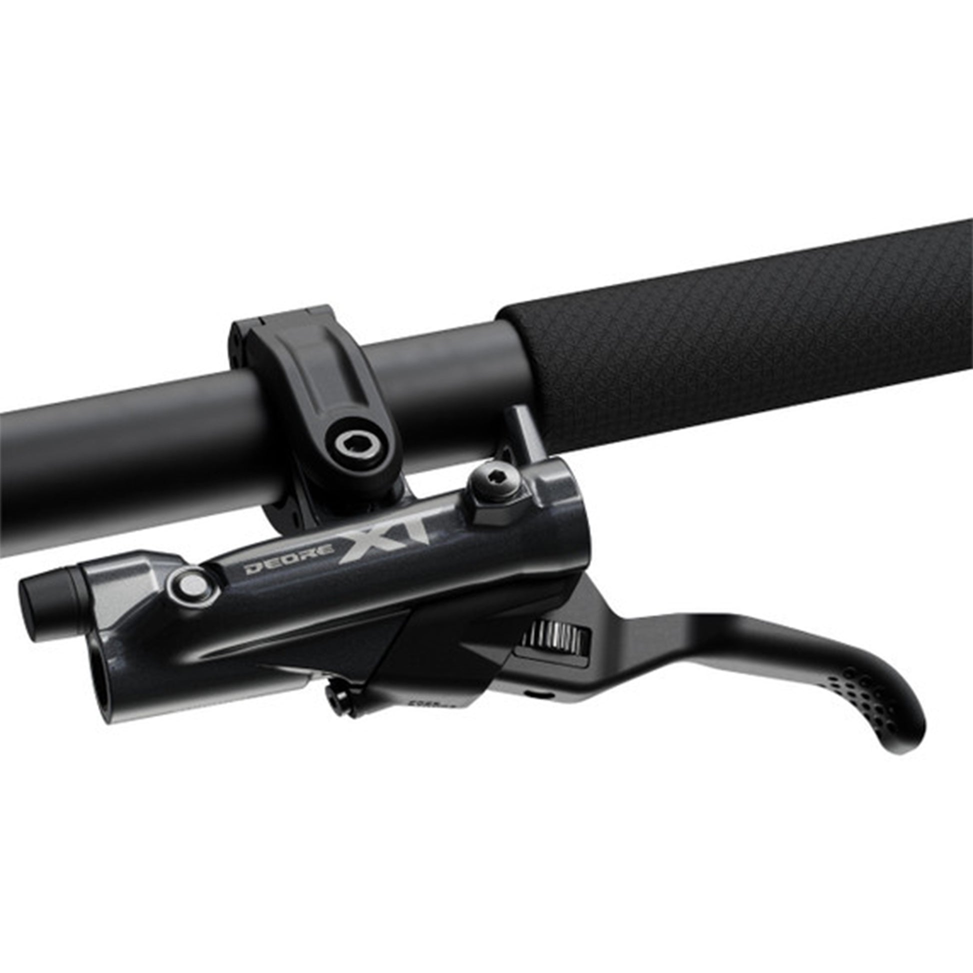 Shimano BR-M8220 XT Trail Disc Brake - Rear - Left Lever - 1700mm - Black - Metal Pad with Fin - Image 4