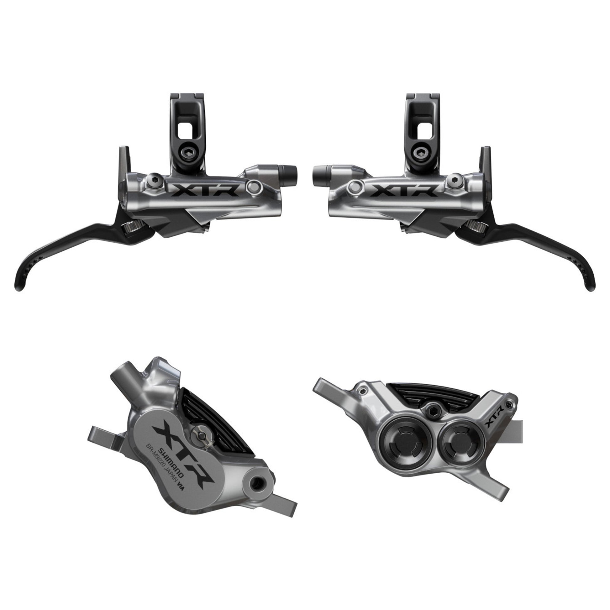 Shimano BR-M9220 XTR Trail Brake Upgrade Kit - Front / Rear - Right / Left - 1000mm / 1700mm - Silver - Image 1