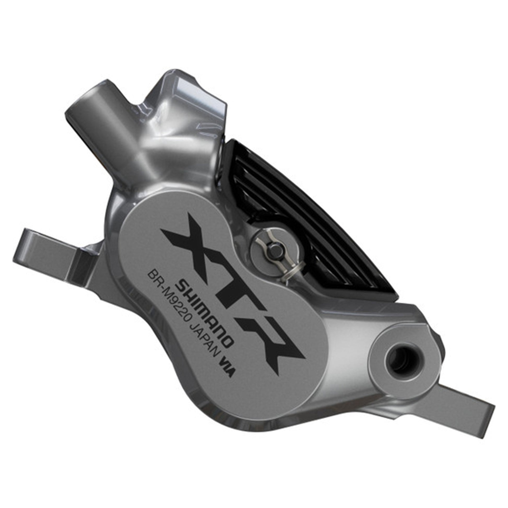Shimano BR-M9220 XTR Trail Disc Brake - Rear - Left Lever - 1700mm - Silver - Metal Pad with Fin - Image 7