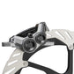 Shimano BR-M9220 XTR Trail Disc Brake - Rear - Left Lever - 1700mm - Silver - Metal Pad with Fin - Image 8