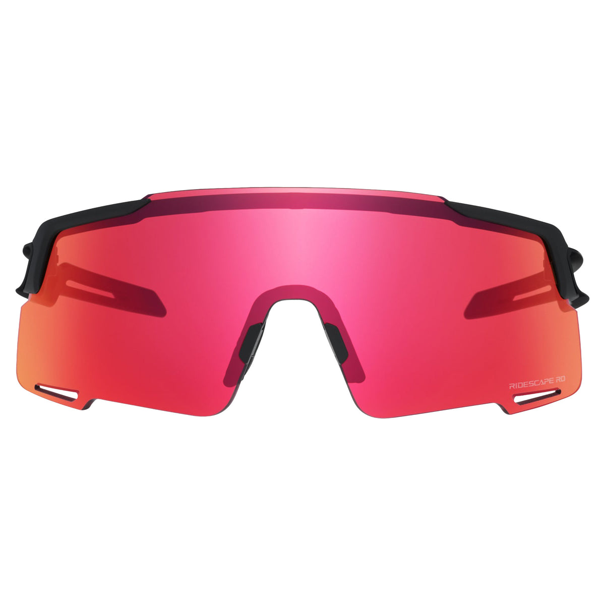 Shimano CE-EQNX5 Sunglasses - One Size Fits Most -  Matte Black with Road Lens - Image 2