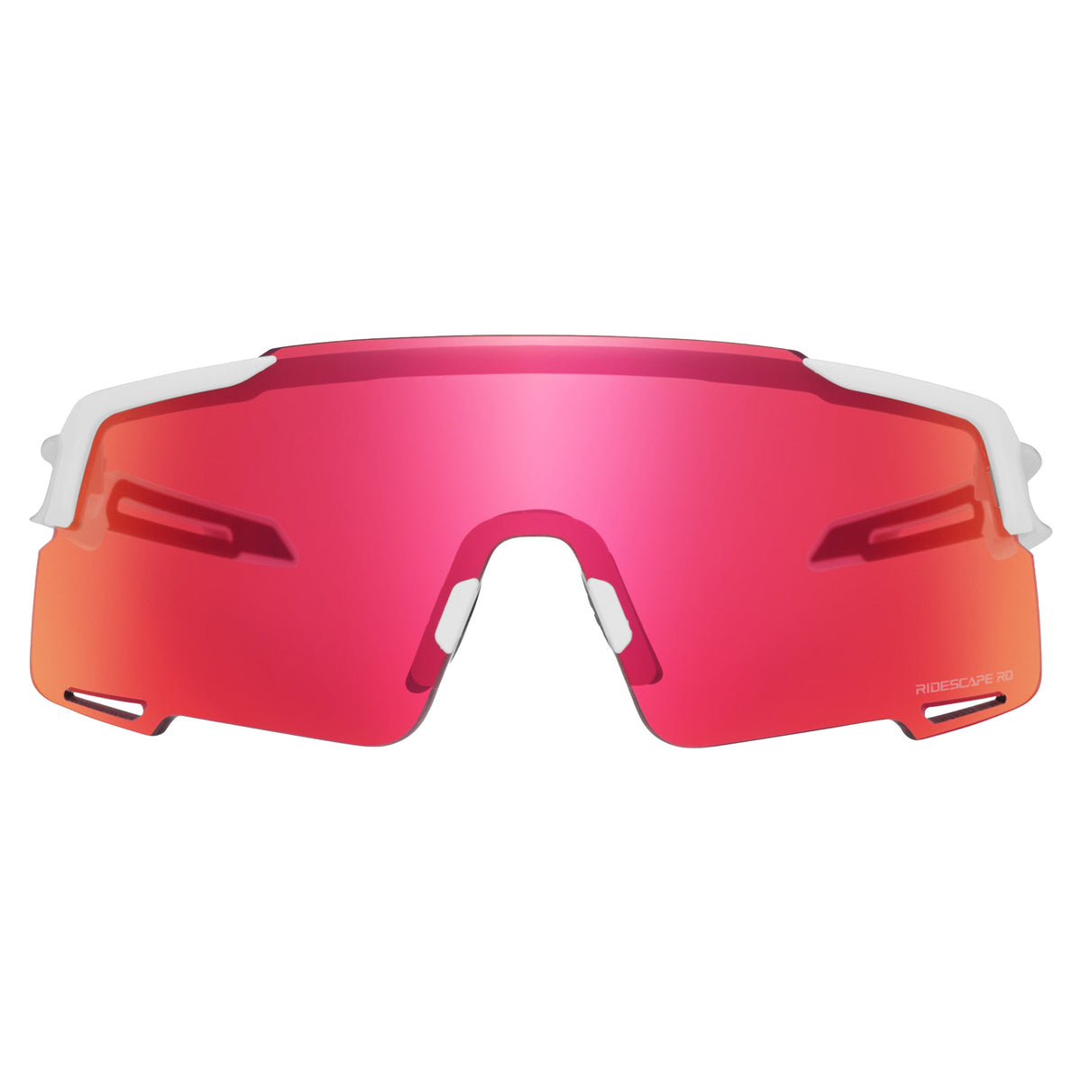Shimano CE-EQNX5 Sunglasses - One Size Fits Most - Matte White with RIDESCAPE RD (Road) Lens - Image 3