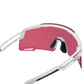 Shimano CE-EQNX5 Sunglasses - One Size Fits Most - Matte White with RIDESCAPE RD (Road) Lens - Image 5
