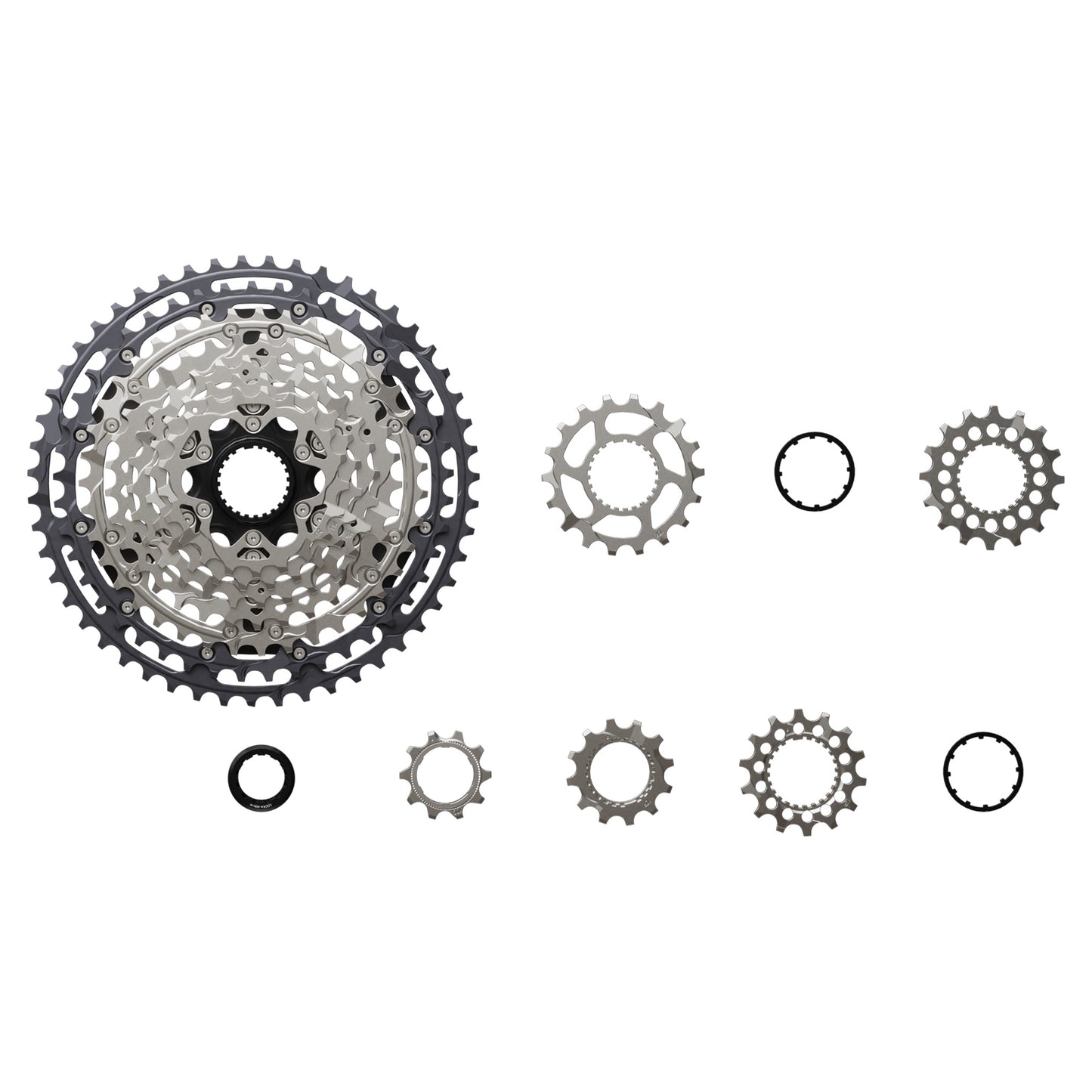 Shimano CS-M8200 XT Cassette - 12 Speed - Shimano Micro Spline - 10-51T - Silver - Image 5