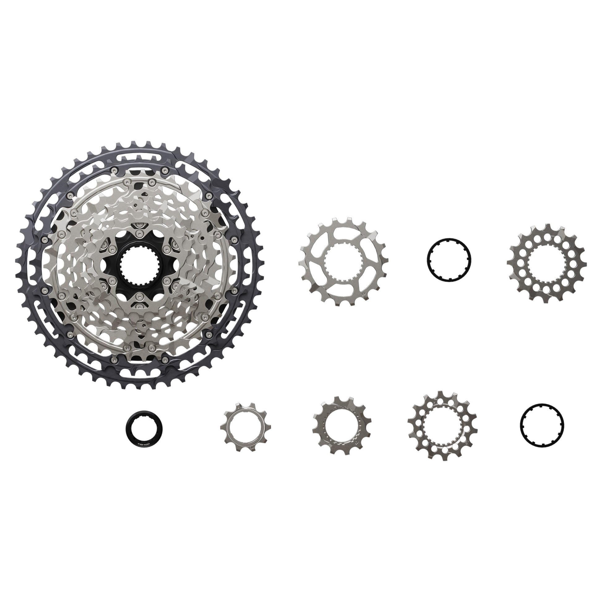 Shimano CS-M8200 XT Cassette - 12 Speed - Shimano Micro Spline - 10-51T - Silver - Image 5