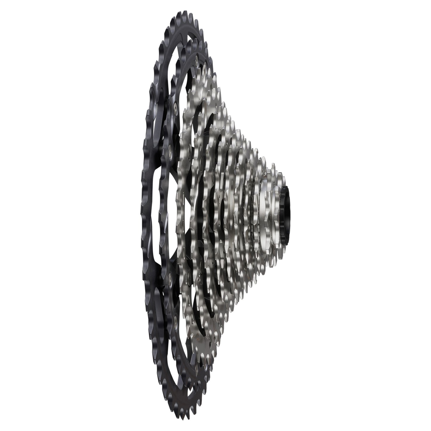 Shimano CS-M8200 XT Cassette - 12 Speed - Shimano Micro Spline - 9-45T - Silver - Image 3