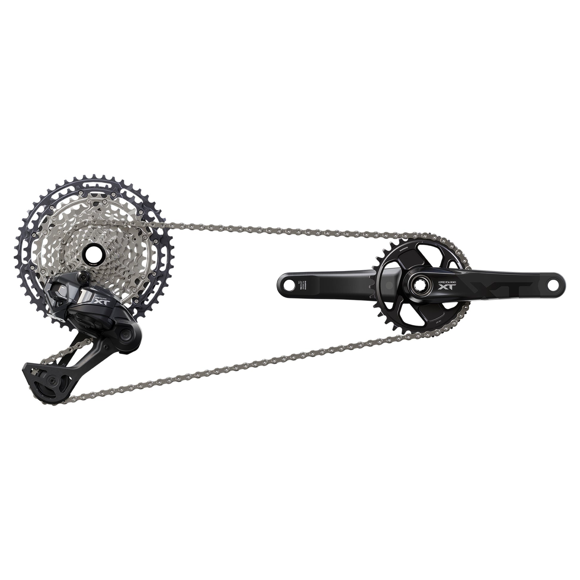 Shimano CS-M8200 XT Cassette - 12 Speed - Shimano Micro Spline - 9-45T - Silver - Image 6