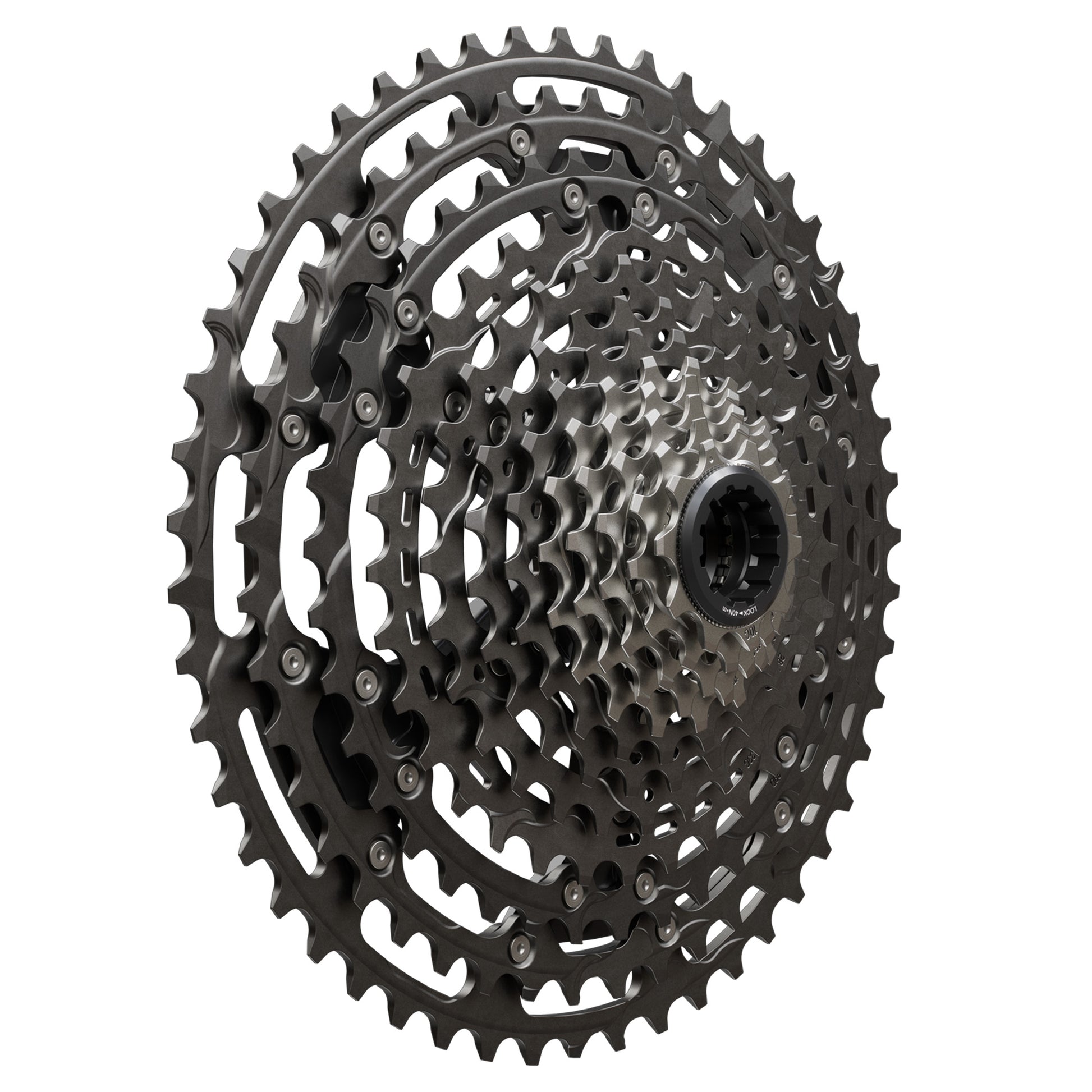 Shimano CS-M9200 XTR Cassette - 12 Speed - Shimano Micro Spline - 10-51T - Silver - Image 2