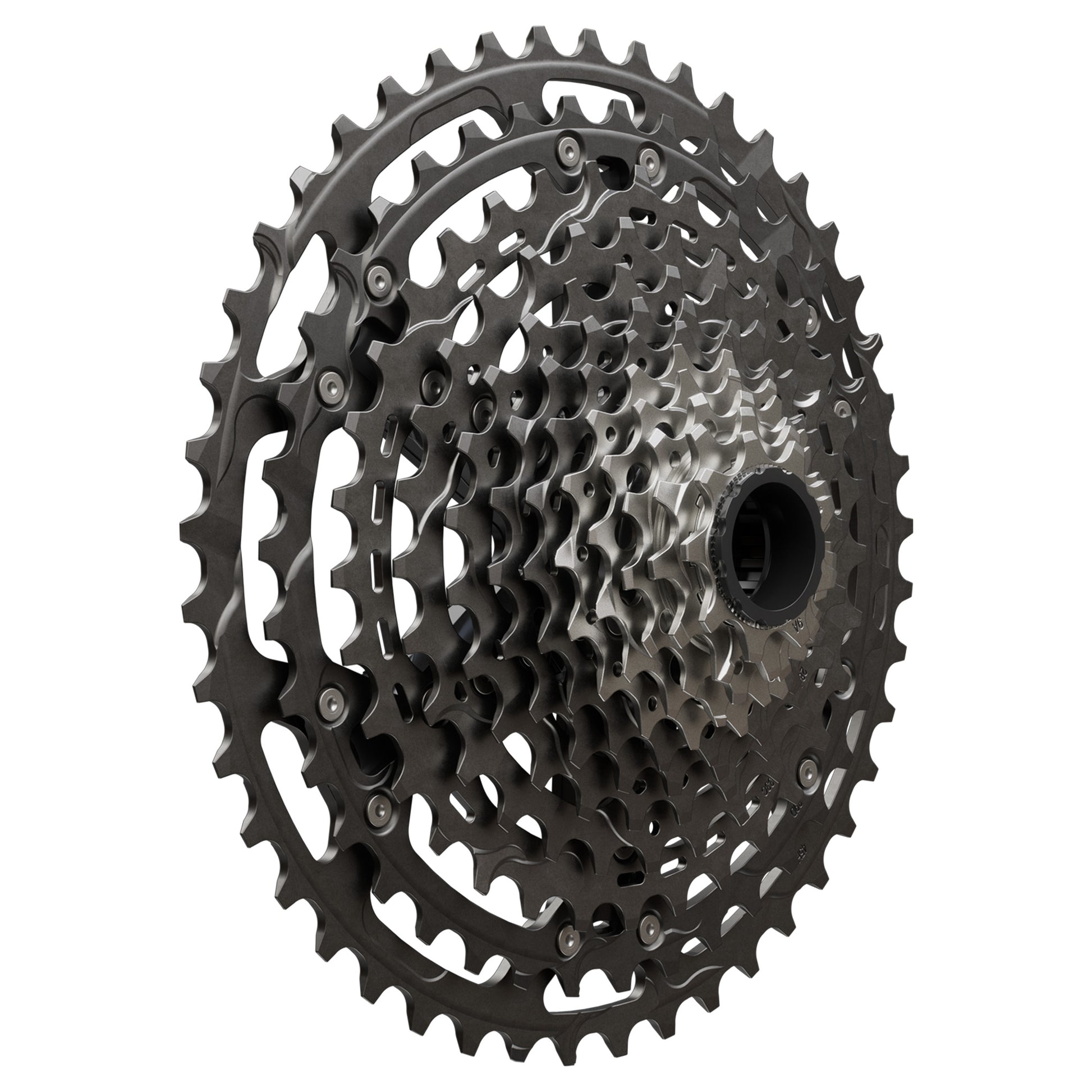 Shimano CS-M9200 XTR Cassette - 12 Speed - Shimano Micro Spline - 9-45T - Silver - Image 2