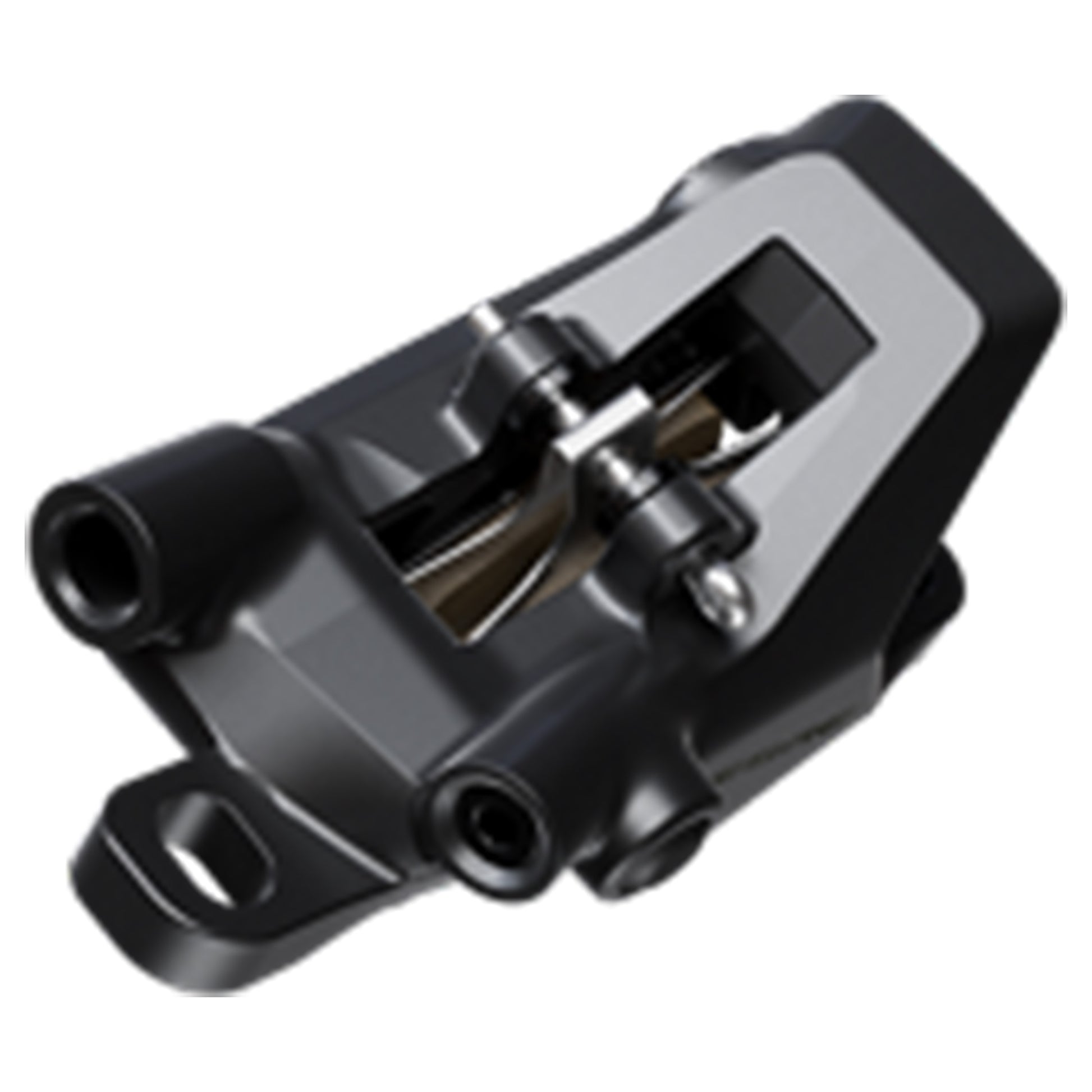 Shimano Deore BR-M6200 2 Piston Disc Brake Caliper - Caliper - Black - Shimano - Metal Pads - Image 2