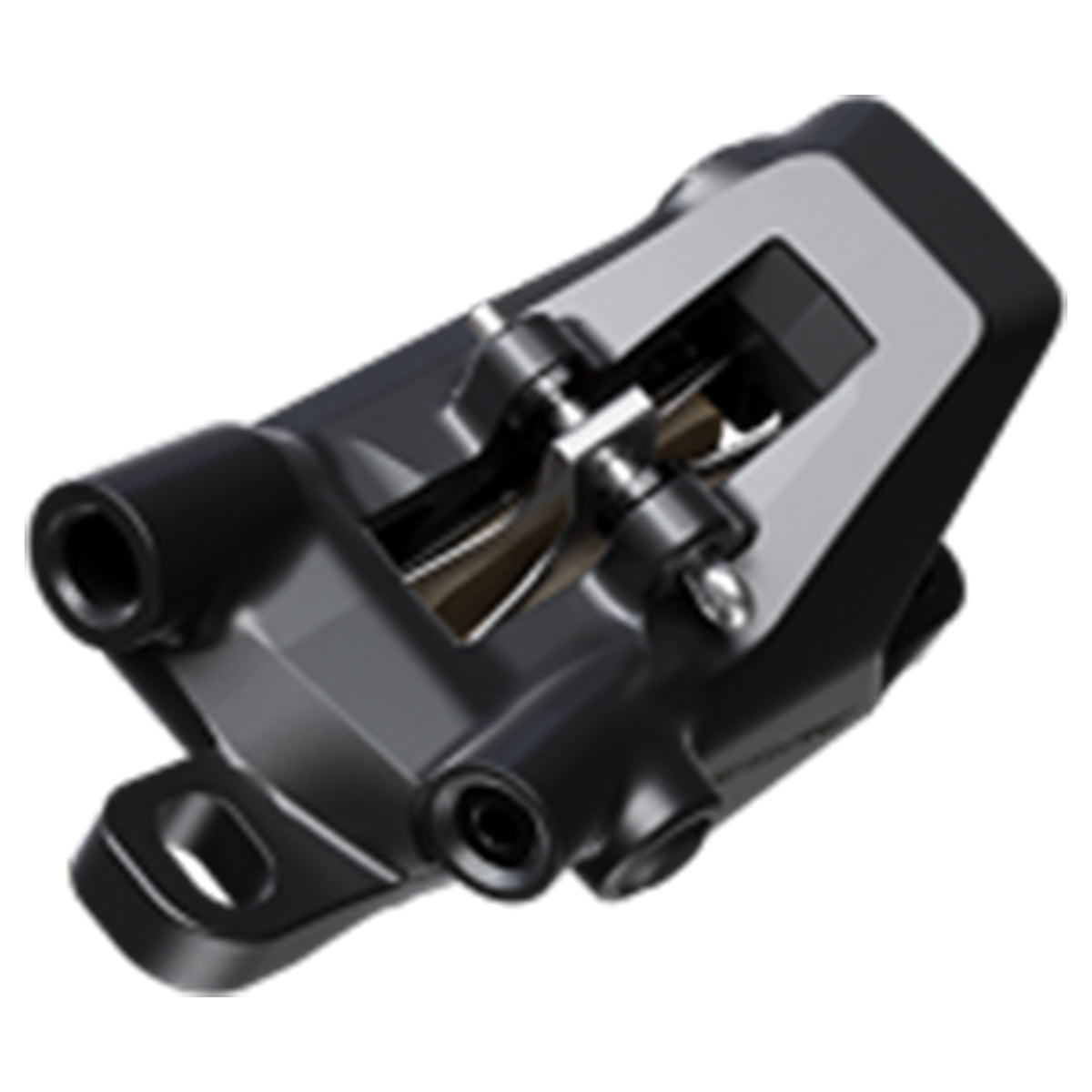 Shimano Deore BR-M6200 2 Piston Disc Brake Caliper - Caliper - Black - Shimano - Resin Pads - Image 2