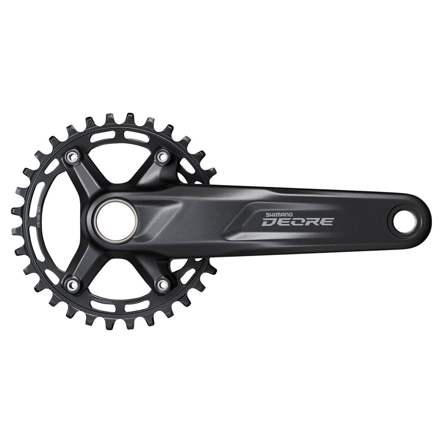 Shimano Deore FC-M5100 Crankset - 68-73mm and BB86-92 - 24mm - Shimano Direct Mount - 175mm - Black - 32T - Image 1