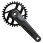 Shimano Deore M6200 Crankset - 68-73mm and BB86-92 - 24mm - Shimano Direct Mount - 165mm - Black - 32T - Image 1
