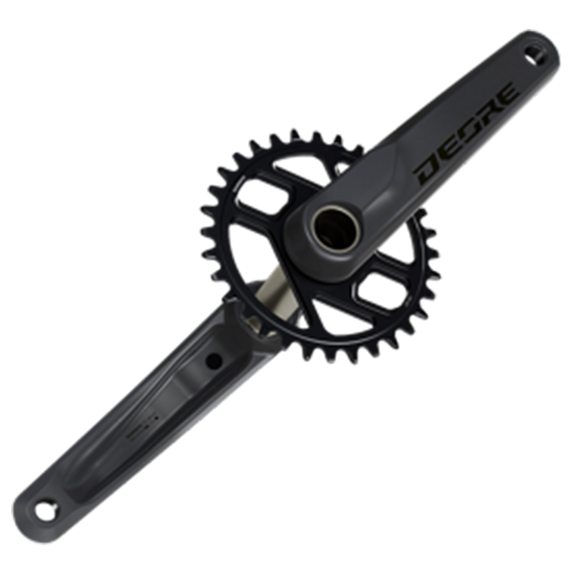 Shimano Deore M6200 Crankset - 68-73mm and BB86-92 - 24mm - Shimano Direct Mount - 165mm - Black - 32T - Image 3