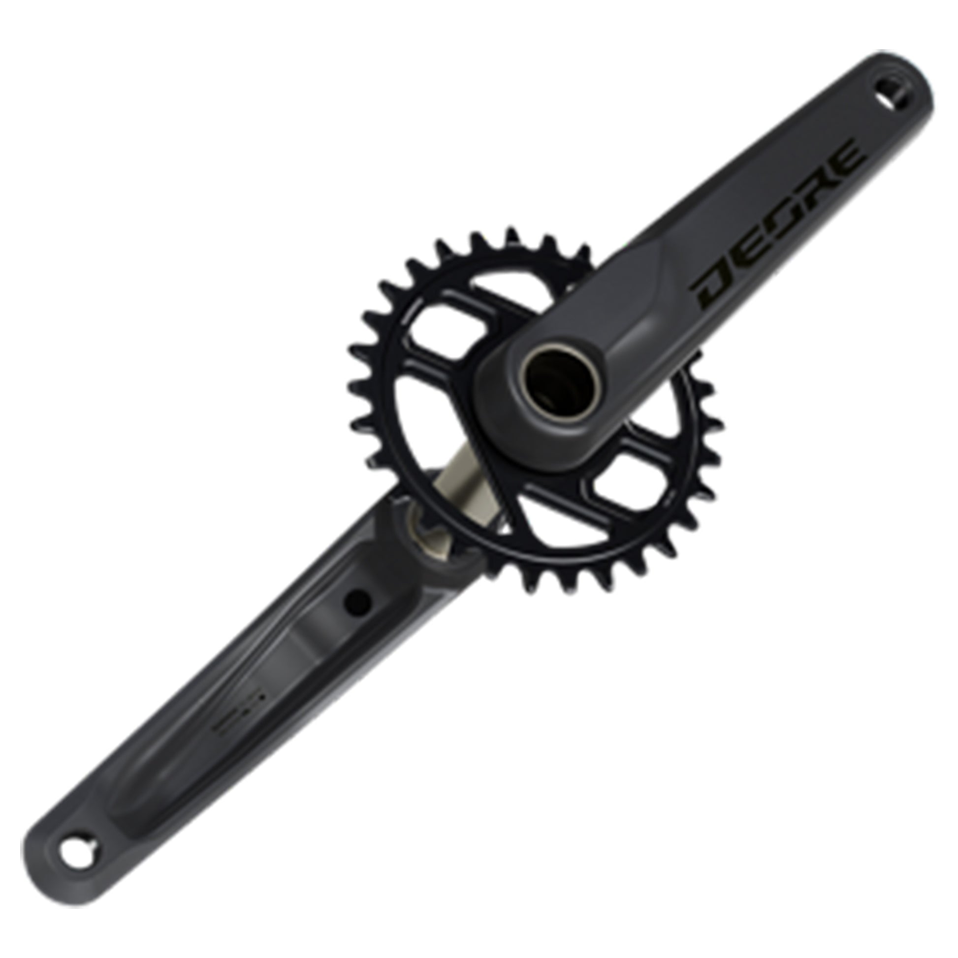 Shimano Deore M6200 Crankset - 68-73mm and BB86-92 - 24mm - Shimano Direct Mount - 170mm - Black - 30T - Image 3