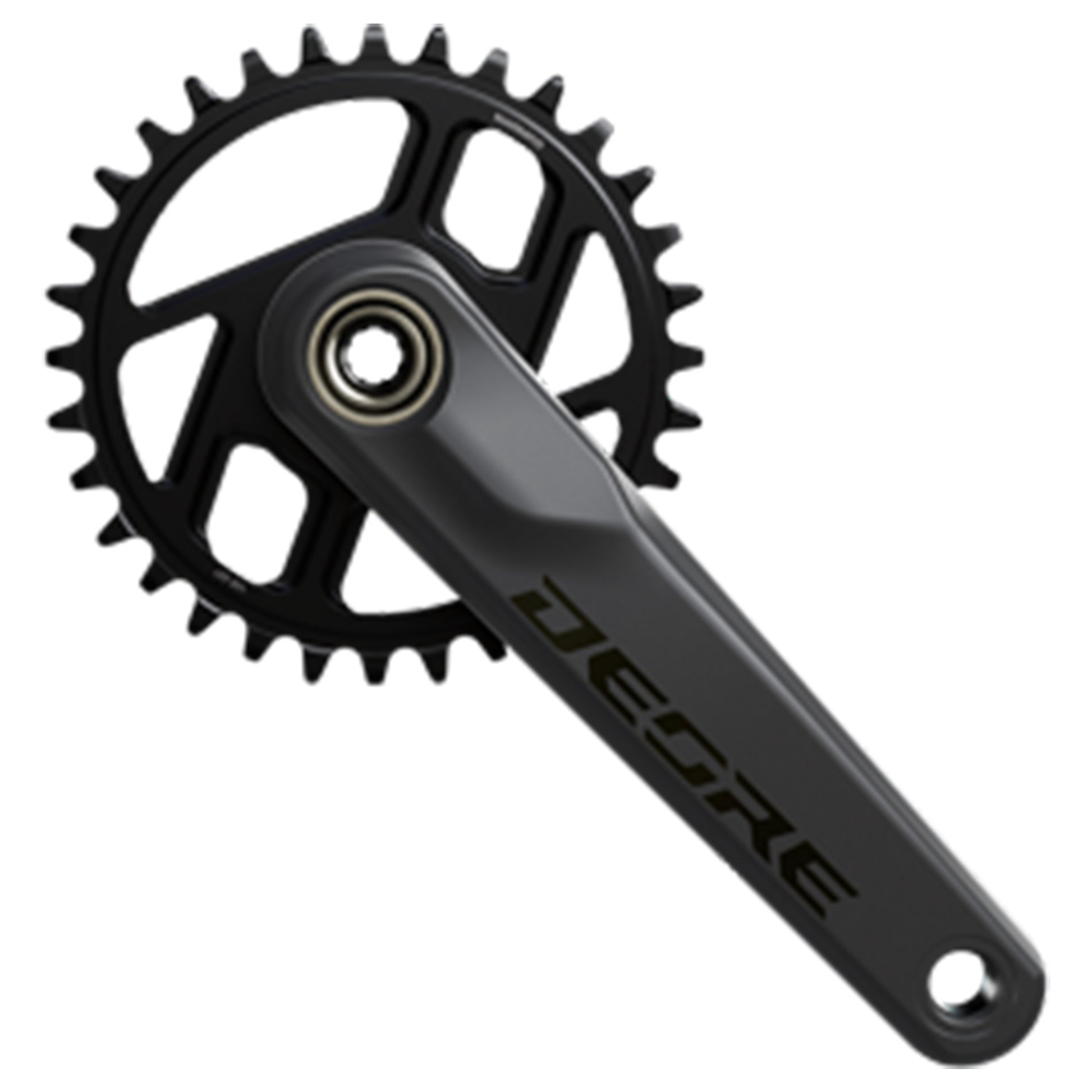 Shimano Deore M6200 Crankset - 68-73mm and BB86-92 - 24mm - Shimano Direct Mount - 170mm - Black - 32T - Image 1