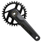 Shimano Deore M6200 Crankset - 68-73mm and BB86-92 - 24mm - Shimano Direct Mount - 175mm - Black - 32T - Image 1
