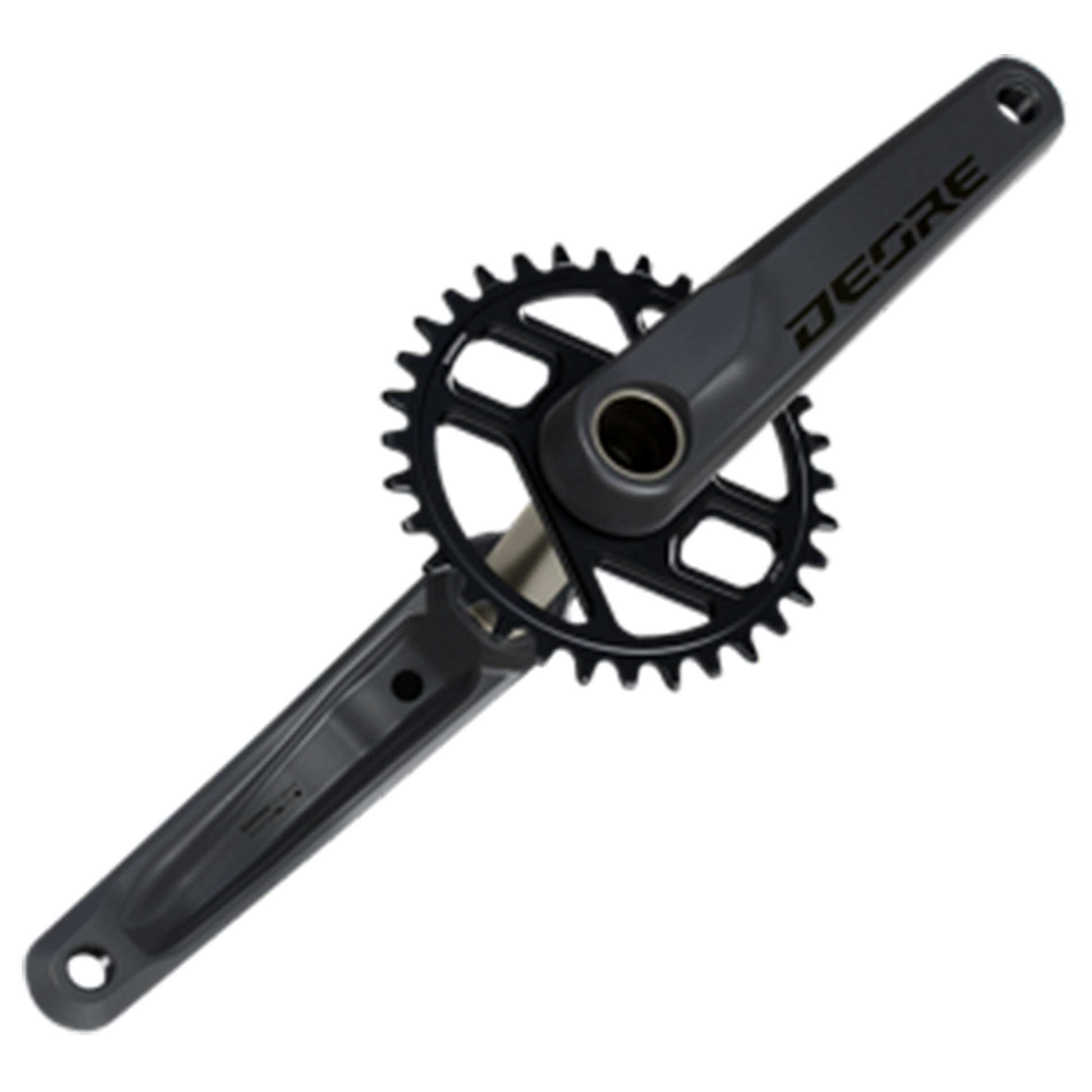 Shimano Deore M6200 Crankset - 68-73mm and BB86-92 - 24mm - Shimano Direct Mount - 175mm - Black - 32T - Image 3