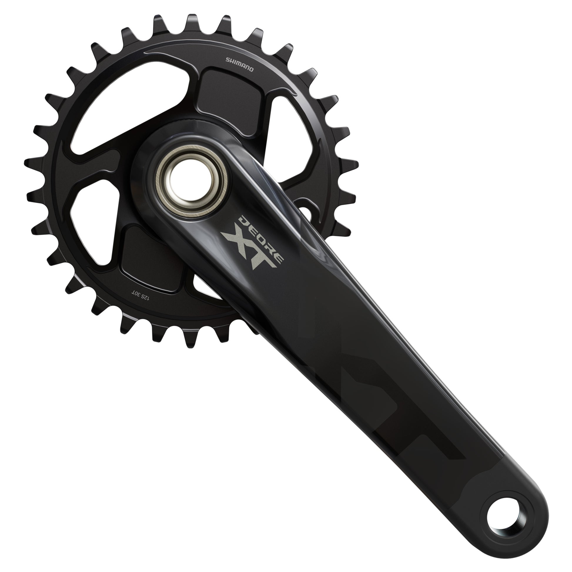Shimano FC-M8200 XT Crankset - 68-73mm and BB86-92 - 24mm - Shimano Direct Mount - 160mm - Black - Image 2