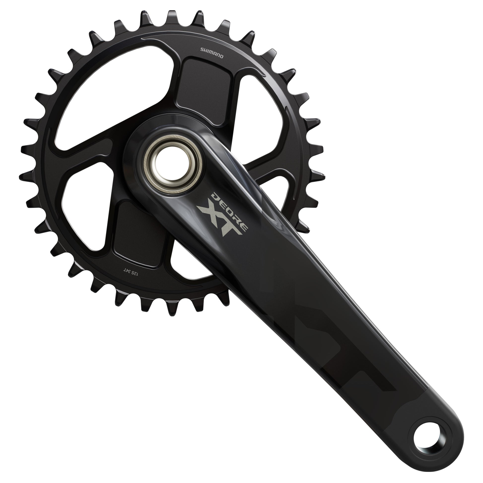 Shimano FC-M8200 XT Crankset - 68-73mm and BB86-92 - 24mm - Shimano Direct Mount - 165mm - Black - Image 5