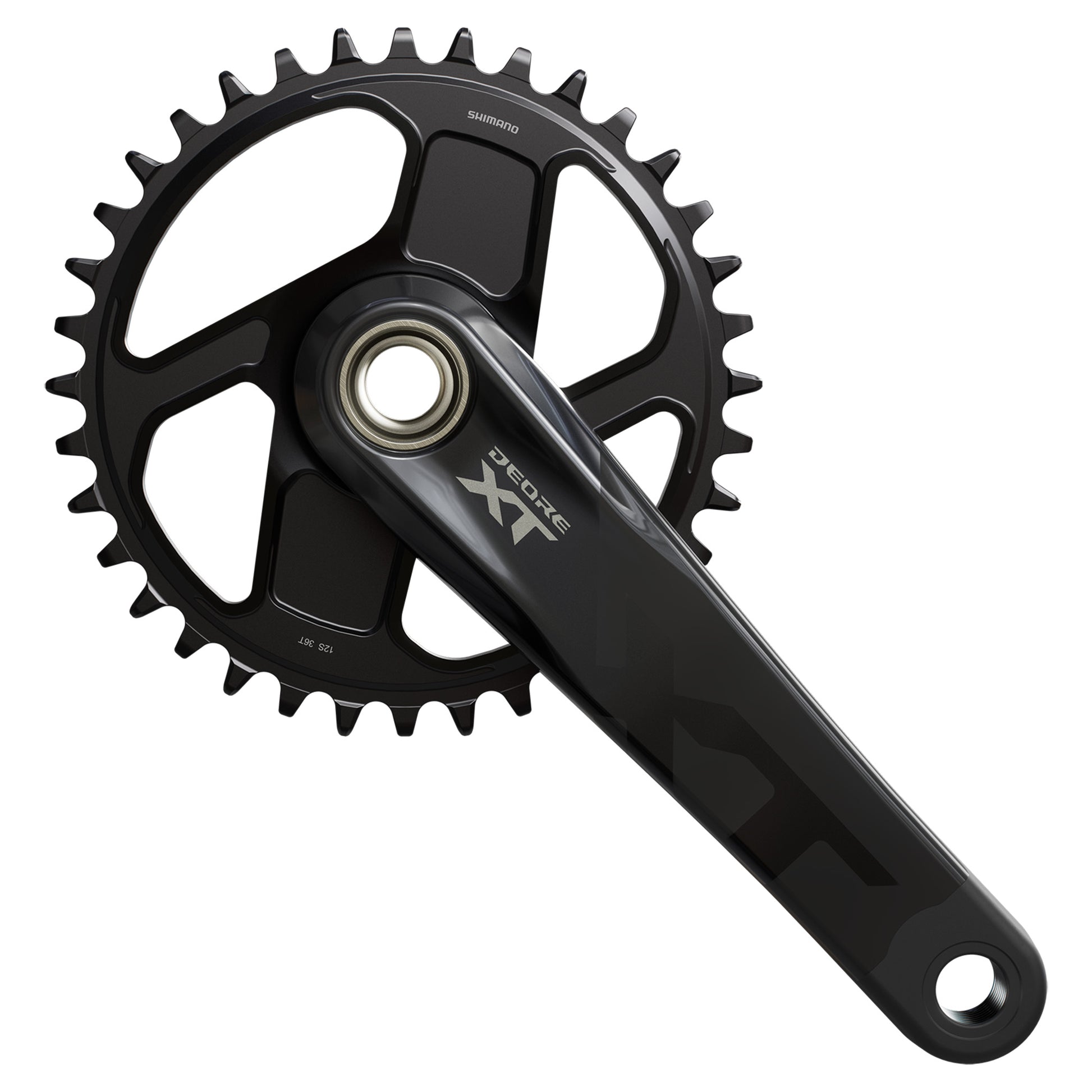 Shimano FC-M8200 XT Crankset - 68-73mm and BB86-92 - 24mm - Shimano Direct Mount - 170mm - Black - Image 6