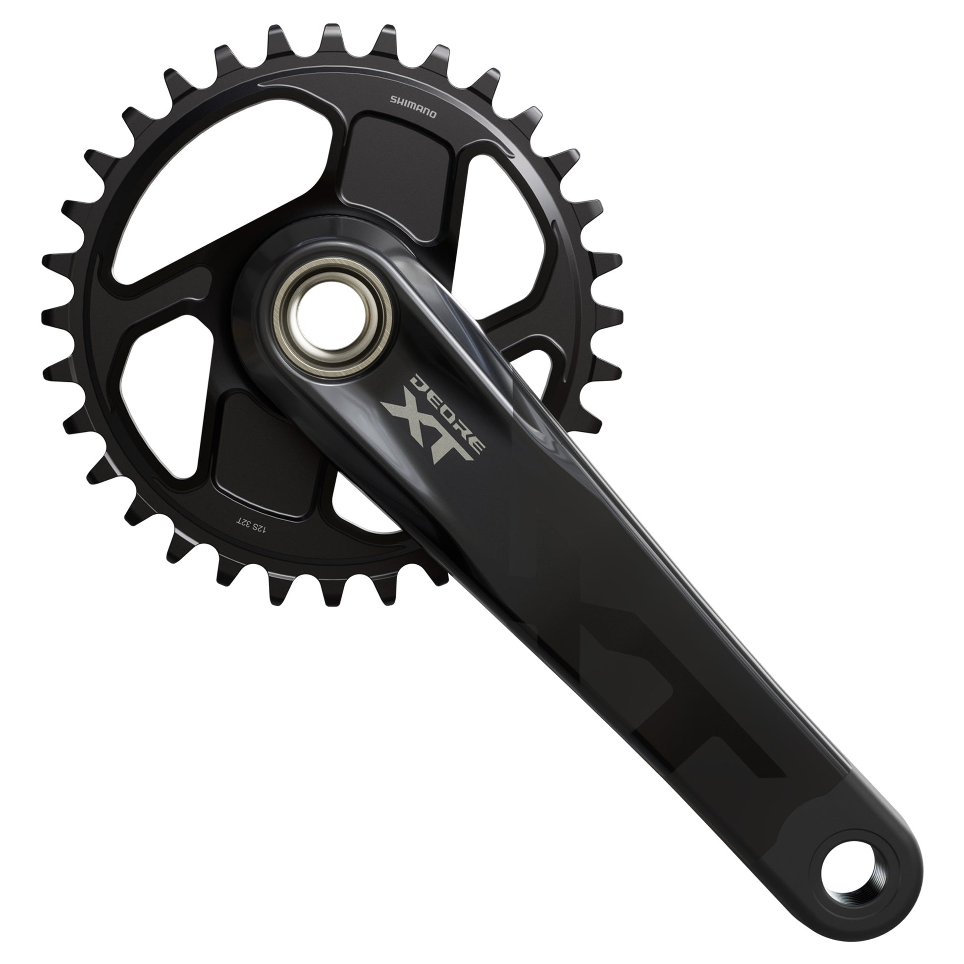 Shimano FC-M8200 XT Crankset - 68-73mm and BB86-92 - 24mm - Shimano Direct Mount - 175mm - Black - Image 3