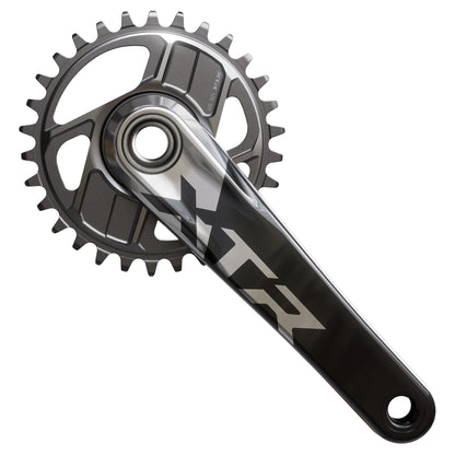 Shimano FC-M9220 XTR Crankset - 68-73mm and BB86-92 - 24mm - Shimano Direct Mount - 160mm - Black - Image 1